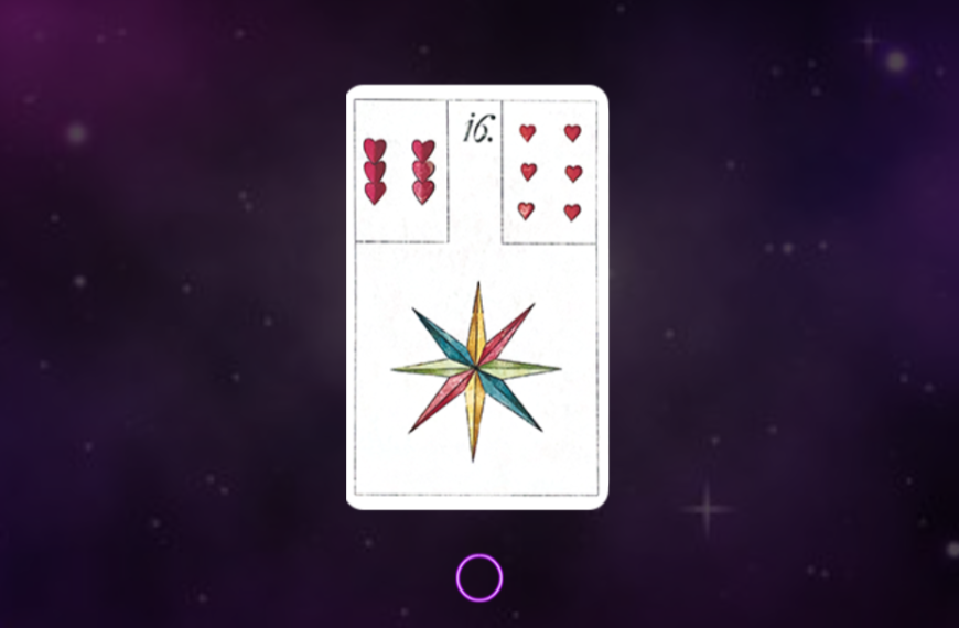 As Estrelas: Carta 16 Baralho Cigano – Esperança e Guia