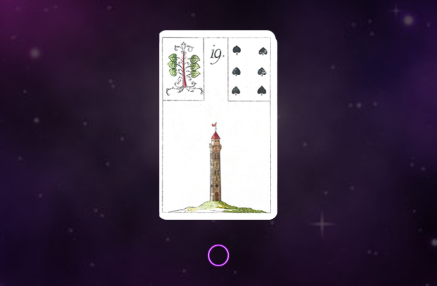 A Torre: Carta 19 Baralho Cigano – Estrutura e Autoridade